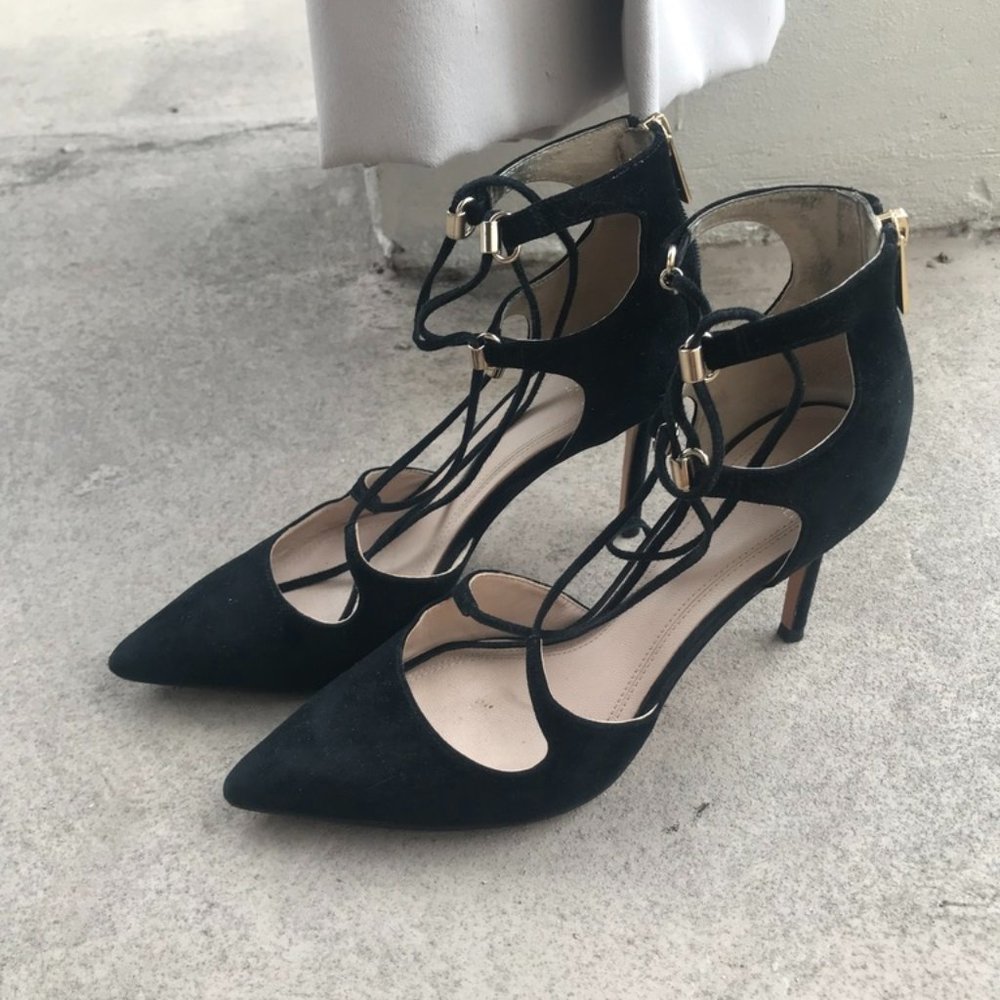 Marc Fisher lace up heels